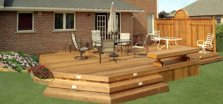 Cedar Composite Decking in Sylmar, CA